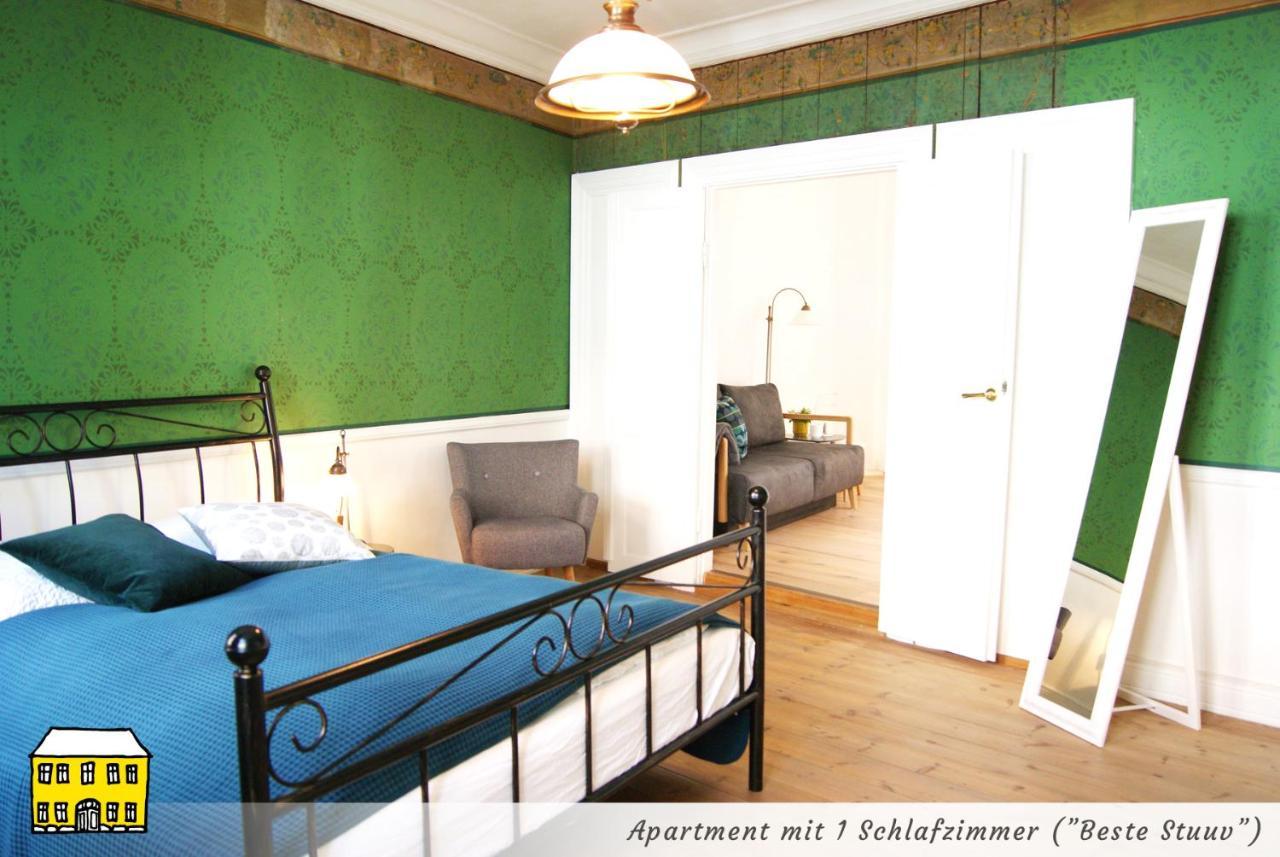 Das Gelbe Haus - Drei Besondere Ferienwohnungen Flensburg Zewnętrze zdjęcie
