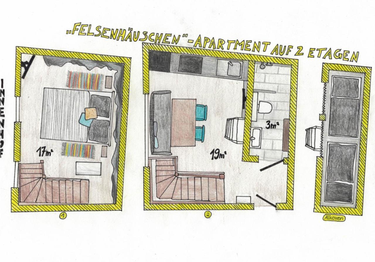 Das Gelbe Haus - Drei Besondere Ferienwohnungen Flensburg Zewnętrze zdjęcie