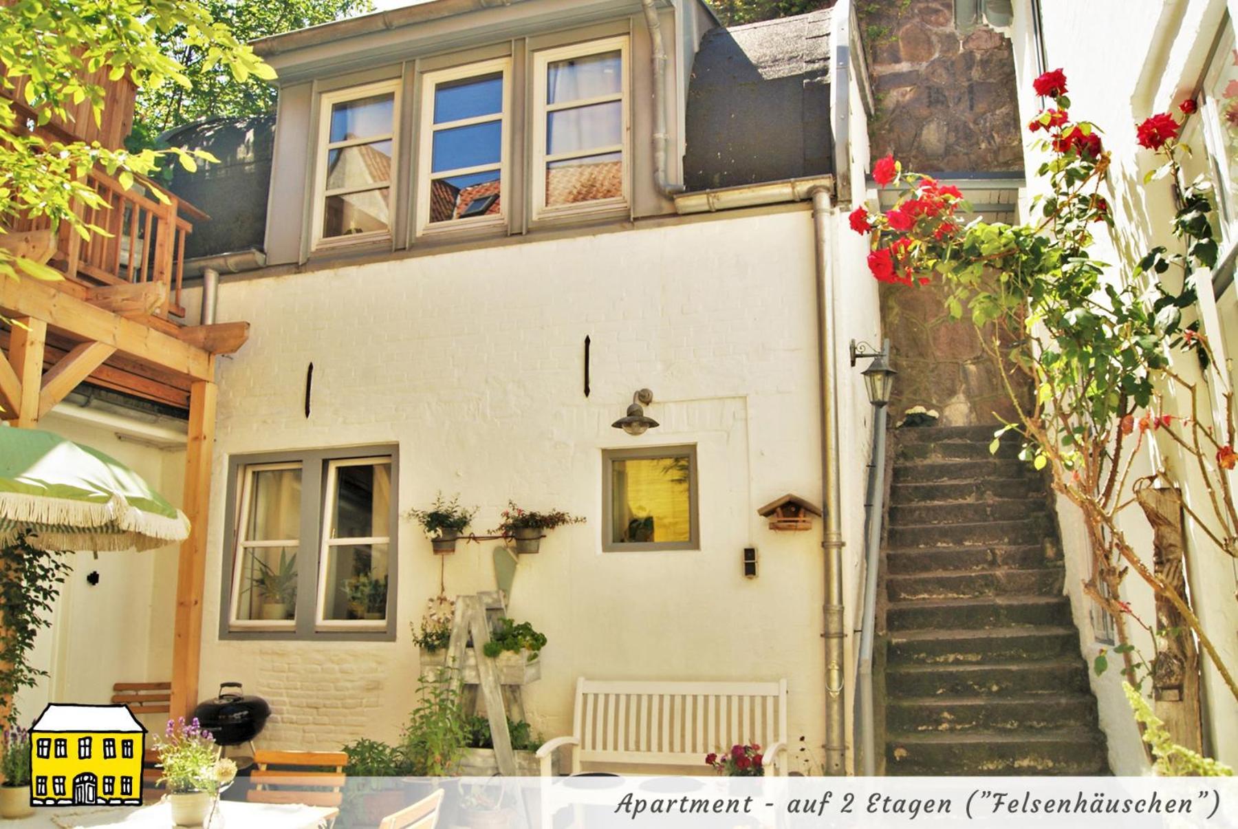 Das Gelbe Haus - Drei Besondere Ferienwohnungen Flensburg Zewnętrze zdjęcie
